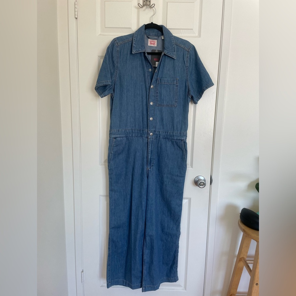 Blue Denim Levi’s Jumpsuit